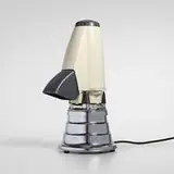 Waring, Deluxe Blendor, model 702B with Ice Jet ice crusher, stainless steel, chrome-plated metal, enameled metal, plastic