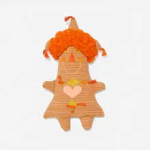 Marilyn Neuhart, Doll from Textiles & Objects, c. 1961, linen, wool, silk