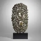 Richard E. Filipowski, Untitled (Sculpture), c. 1960, phosphor bronze, silver