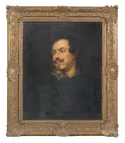 Sir Anthony Van Dyck, Portrait of a gentleman, oil on canvas