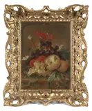 Jan Mortel, Still life of fruit, oil on canvas