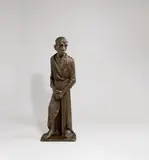 Joachim Karsch, Stehender Jünger, 1932, Bronze mit brauner Patina
