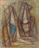 Jeanne Mammen, Zwei Figuren vorm Spiegel
