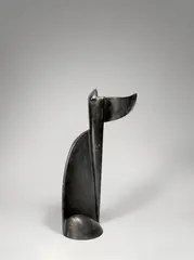 István Beöthy, Icare Opus 048/Monument pour l´Aviateur, 1931, Bronze mit mattschwarzer Patina