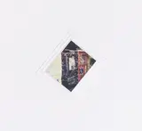 Cyprien Gaillard, Sober City, 2015, Doppelt belichtetes Polaroid, Passepartout, in Aluminium-/Acrylglasrahmen