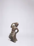Bernhard Hoetger, Weiblicher Halbakt, 1936, Bronze mit brauner Patina