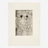 Jasper Johns, Untitled (from The Geldzahler portfolio), 1998, etching on Hahnemühle Copperplate wove paper