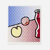 Roy Lichtenstein, Still Life With Red Jar, 1994, screenprint in colors on Lanaquarelle Watercolor