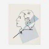 Diana Vreeland (from the Council of Fashion Designers of America (CFDA) suite) by Andy Warhol, 1984, screenprint in colors on HMP, offered Sep 2024