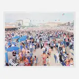 Massimo Vitali, Viareggio Air Show (from the Landscapes with Figures portfolio), 2006, offset lithograph in colors