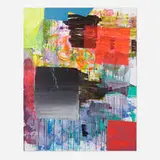 Alexander Kroll, Agave, 2014, flashe, acrylic and urethane on linen