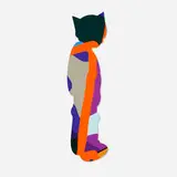 Kaws, Untitled (Astro Boy), 2020, screenprint in colors on Saunders Waterford