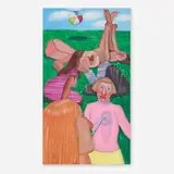 Anja Salonen, It Thrives on Grass, 2016, oil on canvas