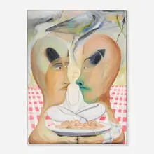 Untitled by Urban Zellweger, 2015, oil on canvas, offered Aug 2024