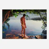 Brandon Herman, Patrick (Swimming Hole), 2006, C-print mounted to foamcore