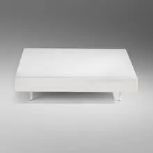 Pizzo Carrara Table by Marcel Wanders, 2007, sandblasted Carrara marble, lacquered steel, offered May 2024