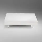 Marcel Wanders, Pizzo Carrara Table, 2007, sandblasted Carrara marble, lacquered steel