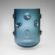 Eric Schmitt, Bohemian vase, 2010, hand-blown glass
