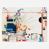 Sam Middleton, Untitled, 1995, mixed media on paper