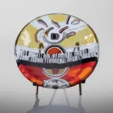 Liudmyla Lytvyn, Untitled from the Signs of Sun series, 2020, kiln-formed glass