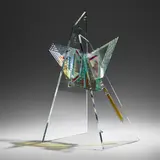 Toland Sand, Untitled, 1992, ground, polished, and laminated optical crystal