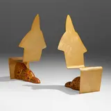 Wendell Castle, Aluminum chairs, pair