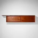 Hanging Wall cabinet by George Nakashima, 1956, American black walnut, sold Jan 2023