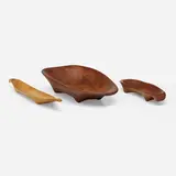 Wharton Esherick, Bowls, collection of three
