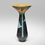 Gilbert Valentin, Monumental vase, c. 1950, glazed earthenware