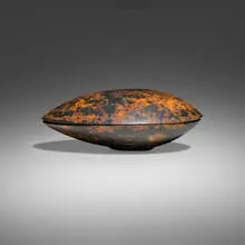 Hans Hedberg, Lidded vessel, c. 1970, glazed earthenware