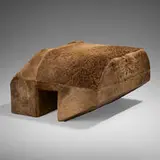 Rick Owens, Single Prong Camel, c. 2016, camel hide over foam and steel