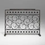 Edgar Brandt, Fire screen, c. 1928, wrought iron