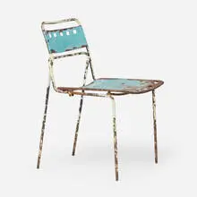 Mathieu Matégot, Panama chair, 1953, lacquered steel