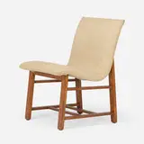 Charles Eames and Eero Saarinen, Chair from the Kleinhans Music Hall, Buffalo, 1939, beech, upholstery