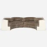 Archizoom Associati, Safari sofa, 1967, lacquered fiberglass, upholstery