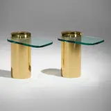 Karl Springer, Occasional tables, pair