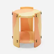 Nobody's Perfect table by Gaetano Pesce, 2002, resin, sold Aug 2025