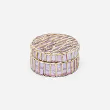 Line Vautrin, Pill box, Talosel resin, glass