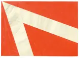 Hermann Glöckner, Faltung, 1974, Gouache auf Papier