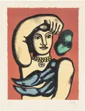Fernand Léger, Marie l’acrobate, 1948, Farblithografie auf Velin