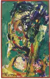 Helmut Sturm, Figuration, Um 1961, Öl auf Hartfaser