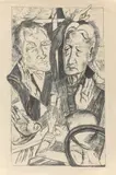 Max Beckmann, Die Familie, 1919, Lithografie auf gestrichenem Papier