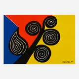 Alexander Calder, Autumn Harvest, lithograph in colors