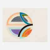 Sinjerli Variation Ia by Frank Stella, 1977, lithograph and screenprint in colors on Arches Cover, offered Jan 2024