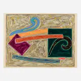 Frank Stella, Inaccessible Island Rail (from the Exotic Bird series), 1977, screenprint and lithograph in colors on Arches