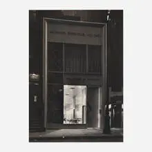 André Kertész, Morton Sundour Company, NYC, c. 1955, vintage gelatin silver print