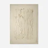 Adja Yunkers, Bal des pendus V, 1977, acrylic and mixed media on canvas