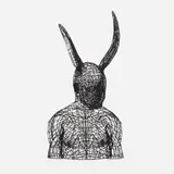 Moto Waganari, Moto / Black, 2011, 3-D printed SLS Polyamide