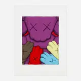Kaws, Untitled (from the Urge portfolio), 2020, screenprint in colors