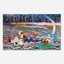 Jim Wright, Saturday Night, Sunday Morning, 2005, acrylic on panel